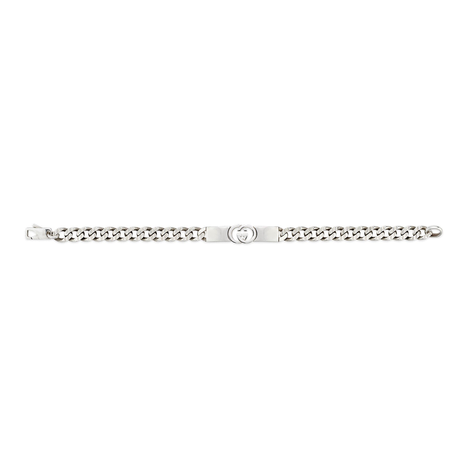 Gucci Interlocking Silver Chain Bracelet variant Pursuit