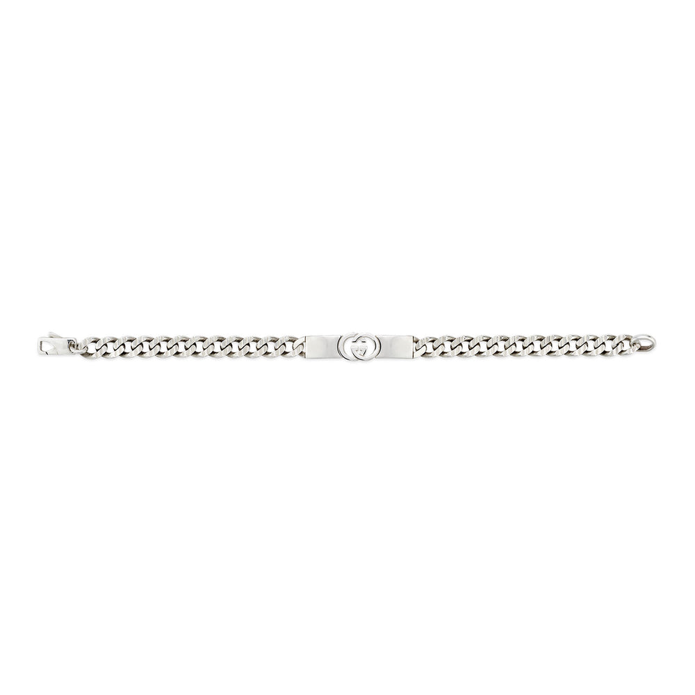 Gucci Interlocking Silver Chain Bracelet variant Pursuit