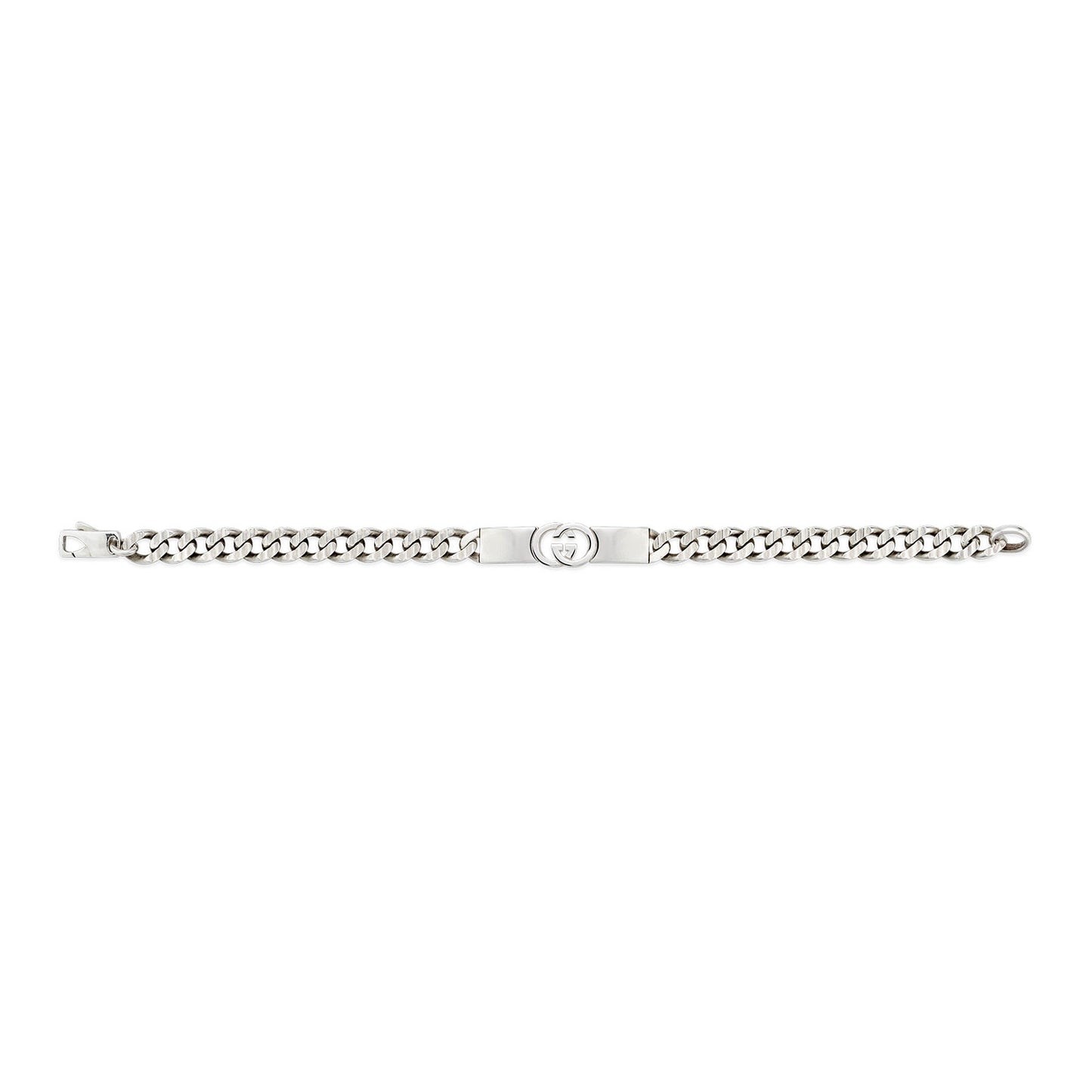 Gucci Interlocking Silver Chain Bracelet variant Pursuit