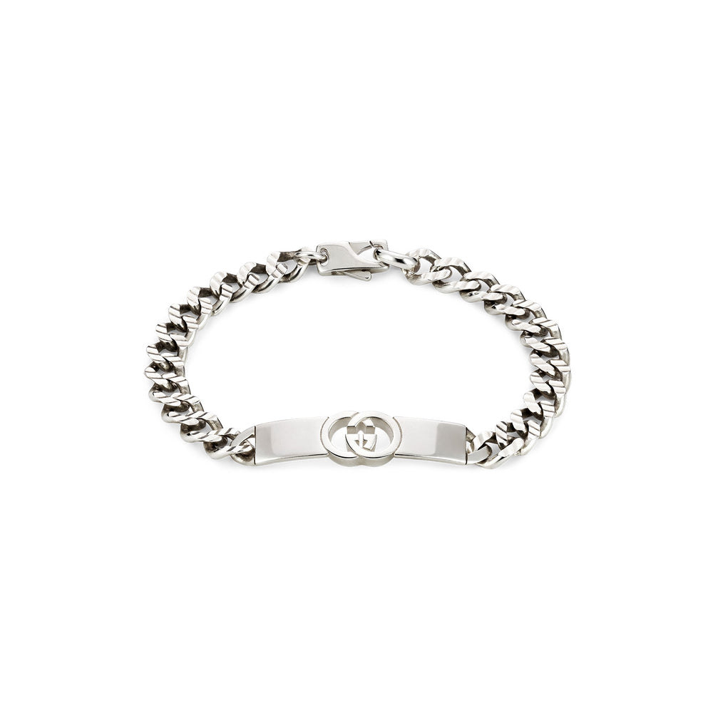 Gucci Interlocking Silver Chain Bracelet variant Pursuit