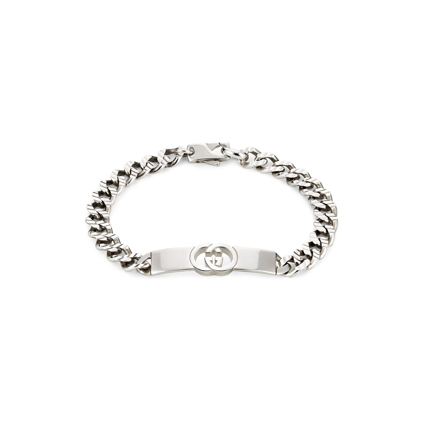 Gucci Interlocking Silver Chain Bracelet variant Pursuit