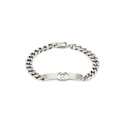 Gucci Interlocking Silver Chain Bracelet variant Pursuit