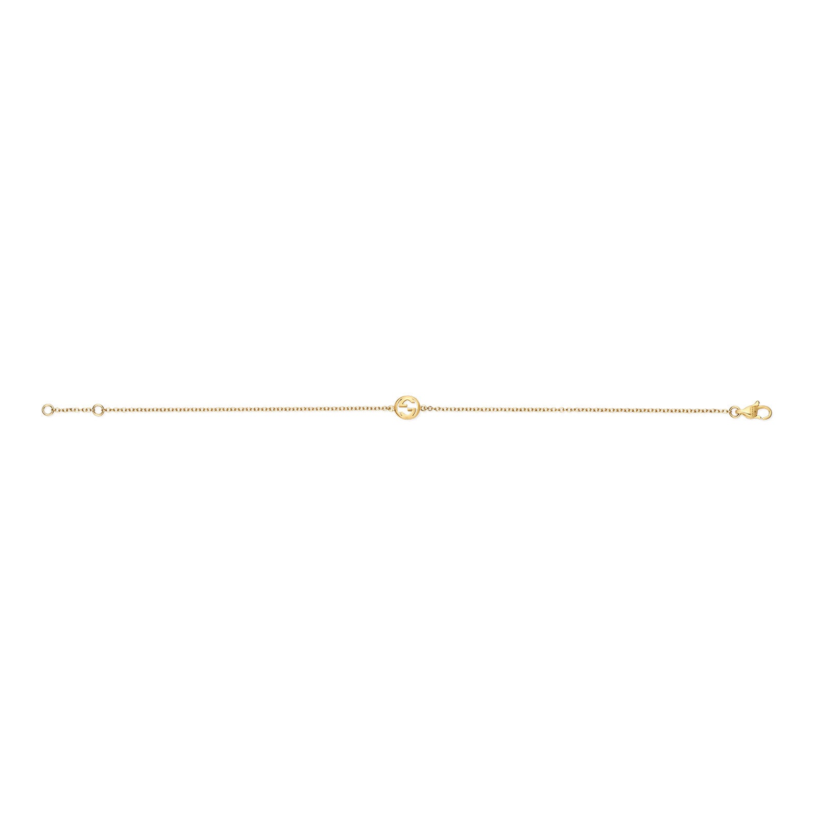Gucci Interlocking 18ct Yellow Gold Chain Bracelet variant Pursuit