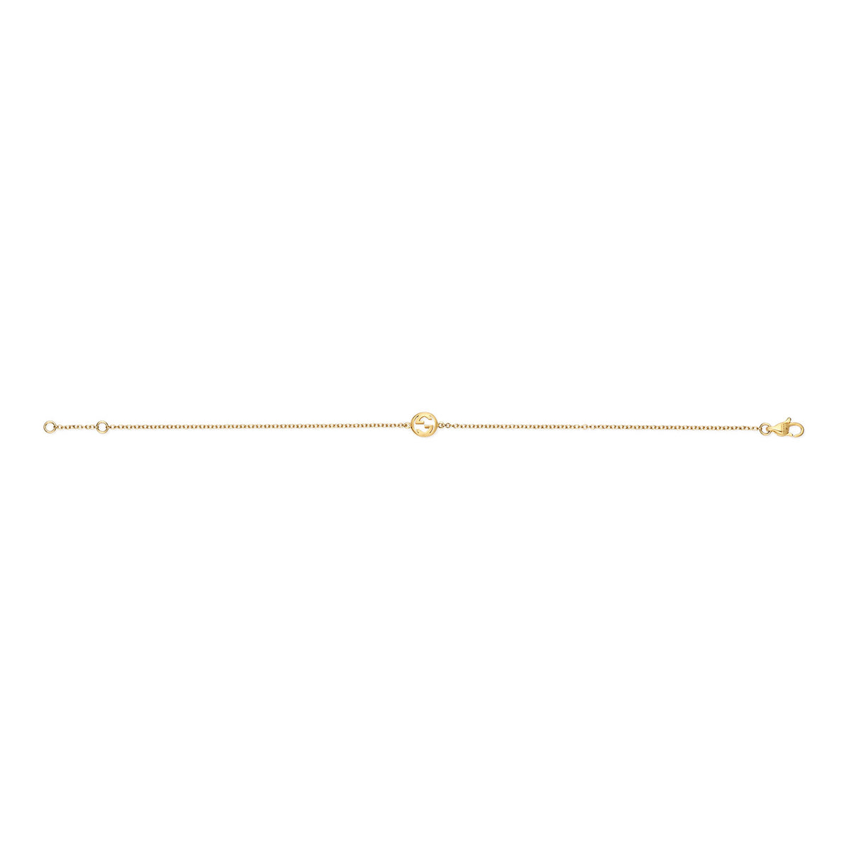 Gucci Interlocking 18ct Yellow Gold Chain Bracelet variant Pursuit
