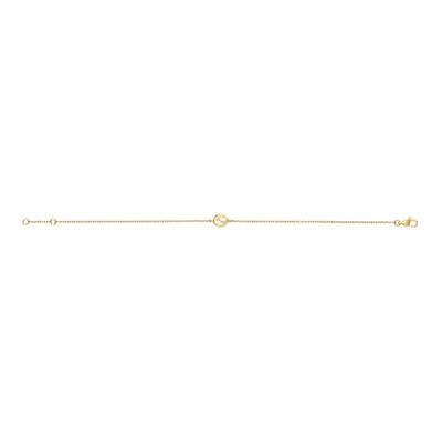 Gucci Interlocking 18ct Yellow Gold Chain Bracelet variant Pursuit