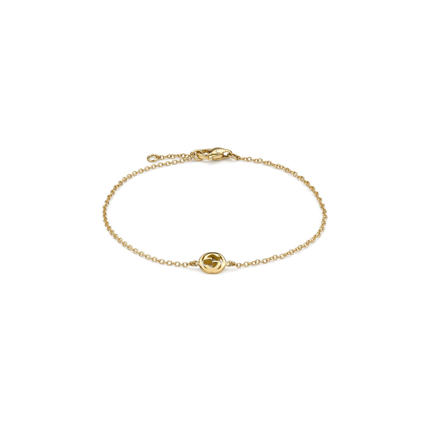 Gucci Interlocking 18ct Yellow Gold Chain Bracelet variant Pursuit