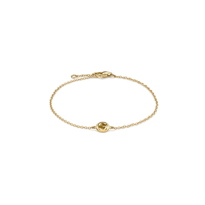 Gucci Interlocking 18ct Yellow Gold Chain Bracelet variant Pursuit