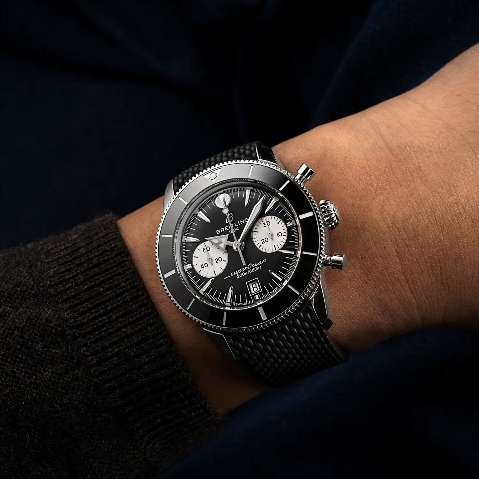 Superocean Heritage B01 Chronograph 42 Special Edition variant Pursuit