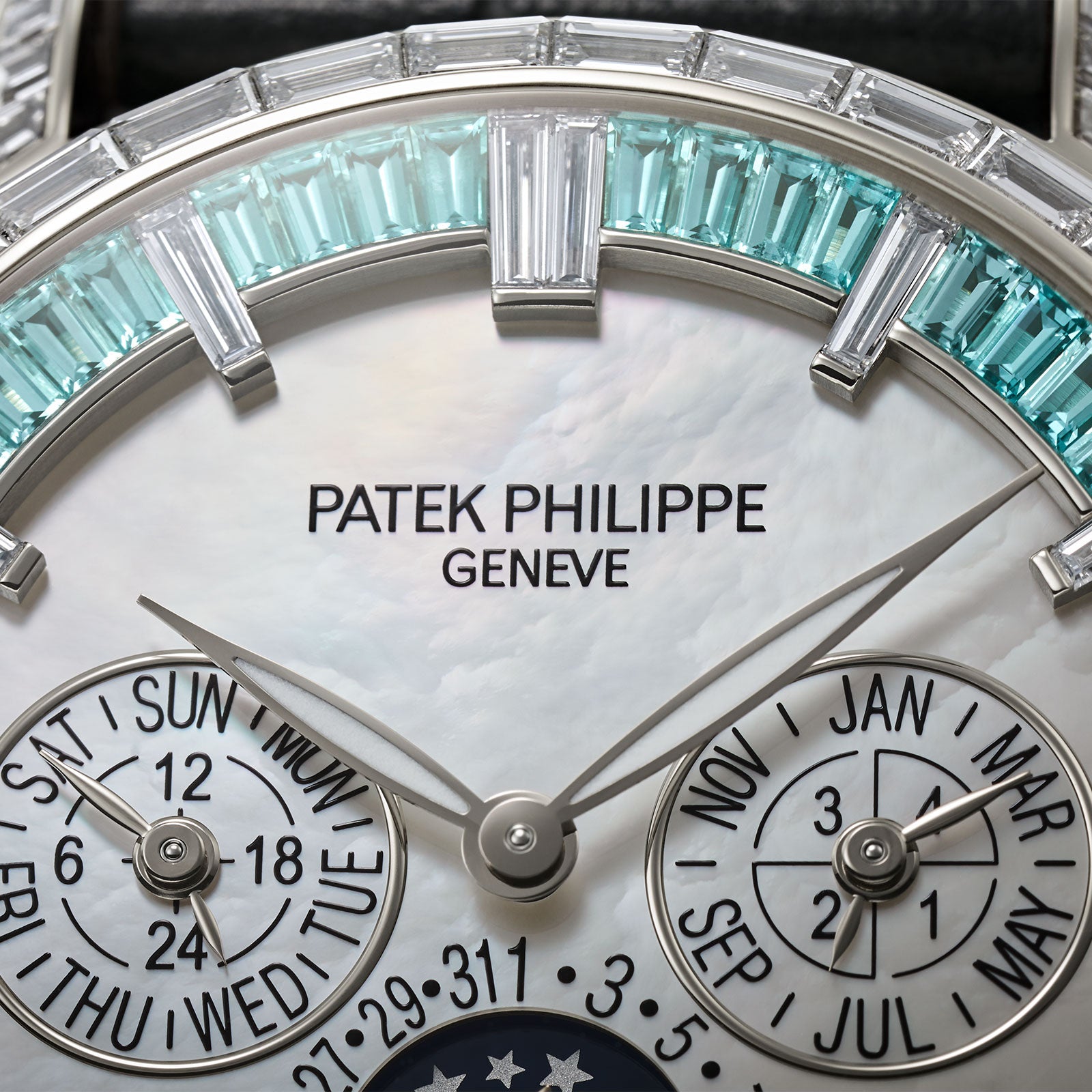 Grand Complications Minute Repeater & Perpetual Calendar Haute Joaillerie 5374/400P-001 simple Pursuit