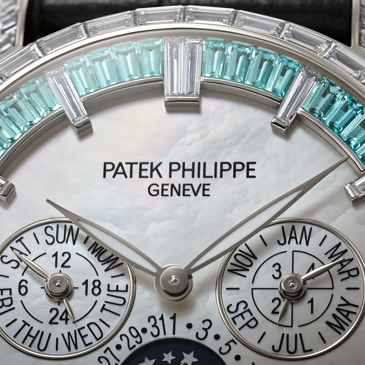 Grand Complications Minute Repeater & Perpetual Calendar Haute Joaillerie 5374/400P-001 simple Pursuit