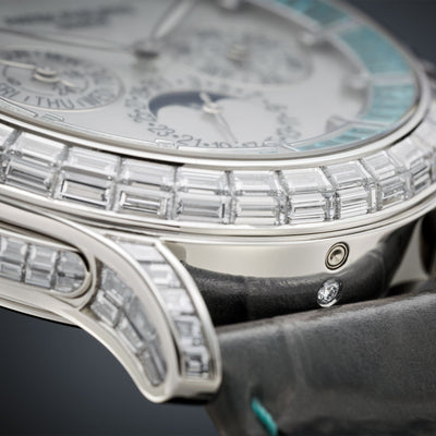 Grand Complications Minute Repeater & Perpetual Calendar Haute Joaillerie 5374/400P-001 simple Pursuit