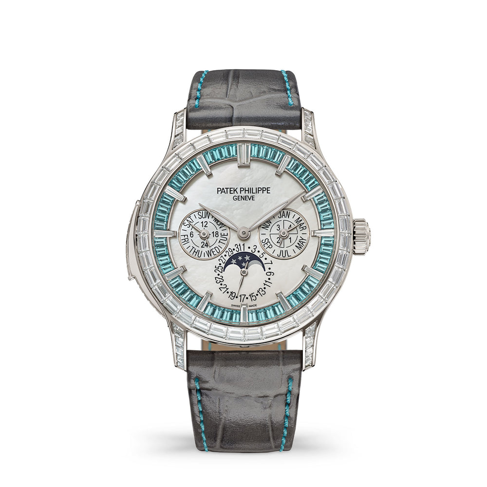 Grand Complications Minute Repeater & Perpetual Calendar Haute Joaillerie 5374/400P-001 simple Pursuit