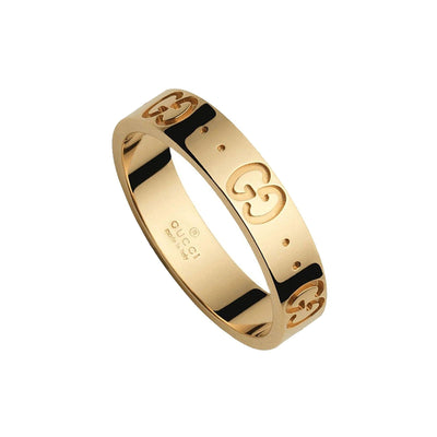 Gucci Icon 18ct Yellow Gold Thin Band 4mm variant Pursuit