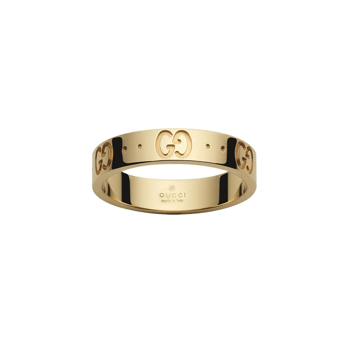 Gucci Icon 18ct Yellow Gold Thin Band 4mm variant Pursuit