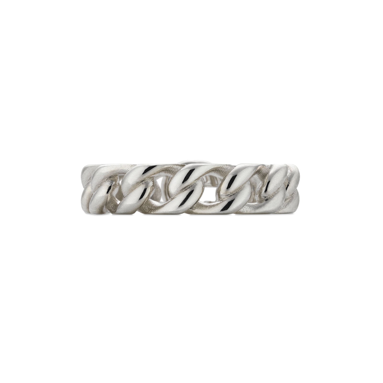 Gucci Interlocking Silver Ring 5mm variant Pursuit