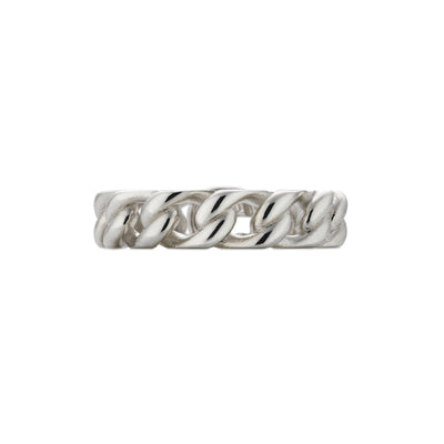 Gucci Interlocking Silver Ring 5mm variant Pursuit
