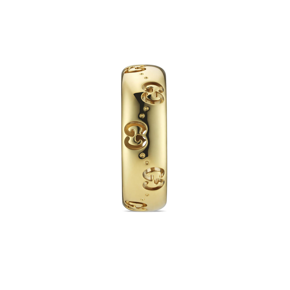 Gucci Icon 18ct Yellow Gold GG Thin Ring variant Pursuit