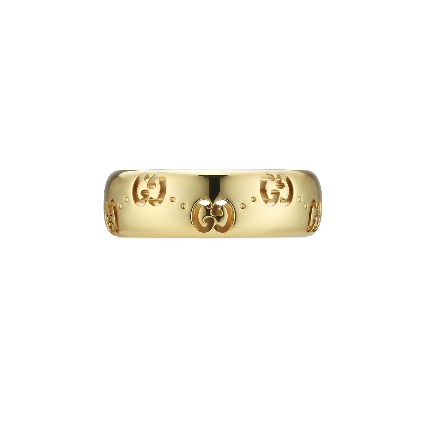 Gucci Icon 18ct Yellow Gold GG Thin Ring variant Pursuit