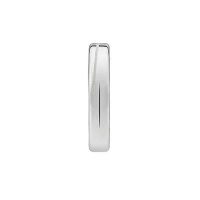 Gucci Tag Diagonal Interlocking G Silver Thin Ring 4mm variant Pursuit