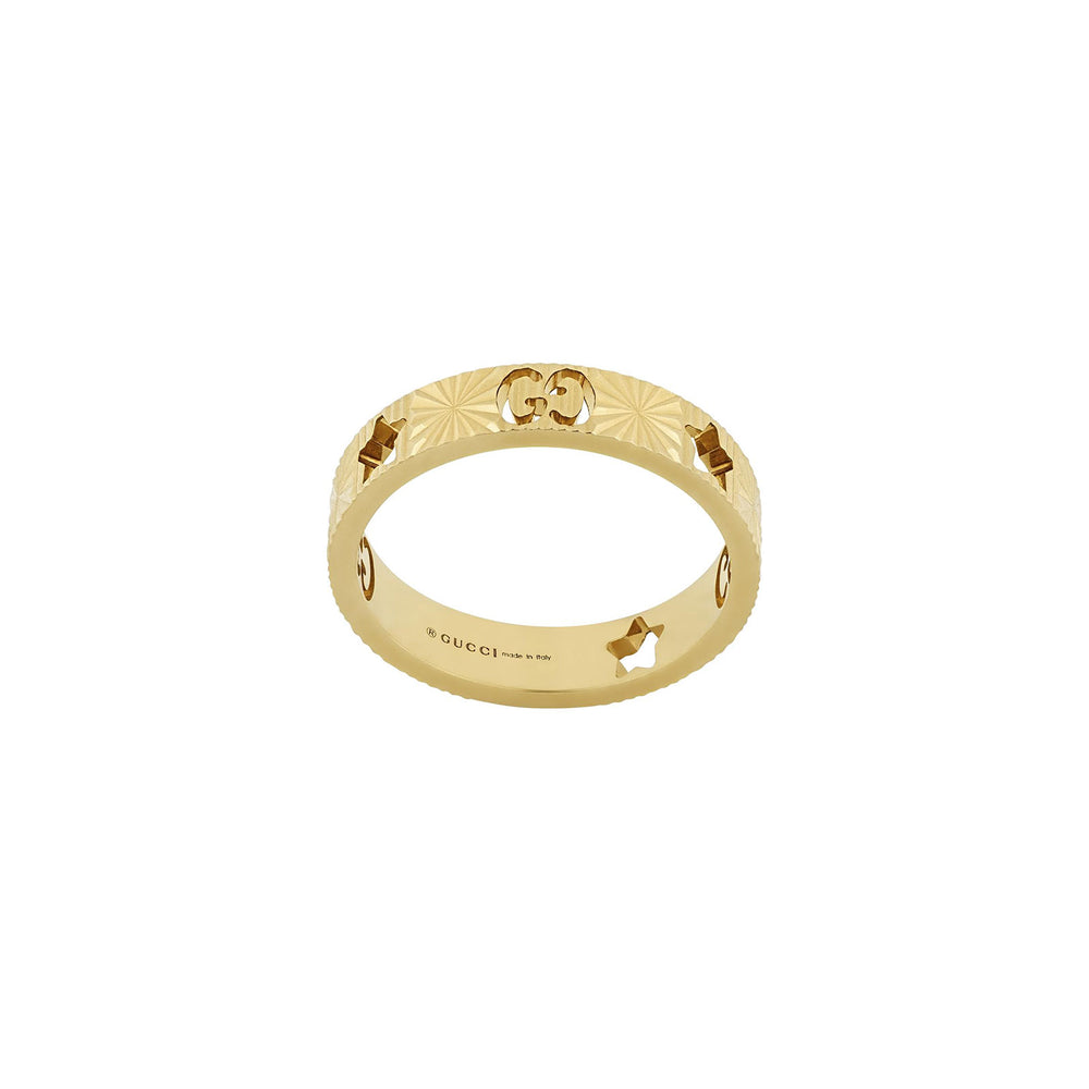 Gucci Icon 18ct Yellow Gold Cut Out Star Ring variant Pursuit