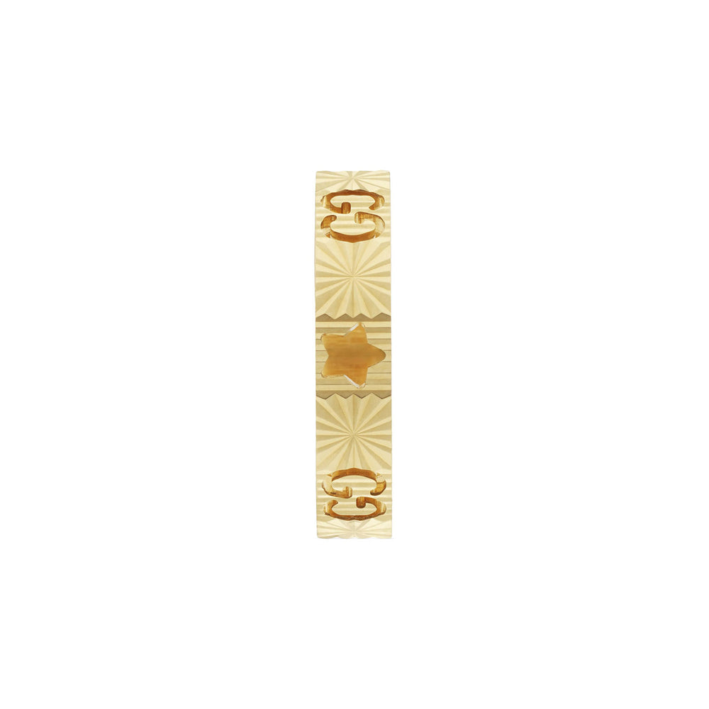Gucci Icon 18ct Yellow Gold Cut Out Star Ring variant Pursuit