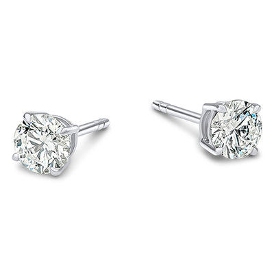 Platinum Diamond Stud Earrings 1.00ct variant Pursuit