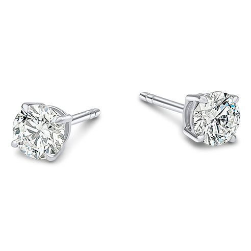 Platinum Diamond Stud Earrings 1.00ct variant Pursuit