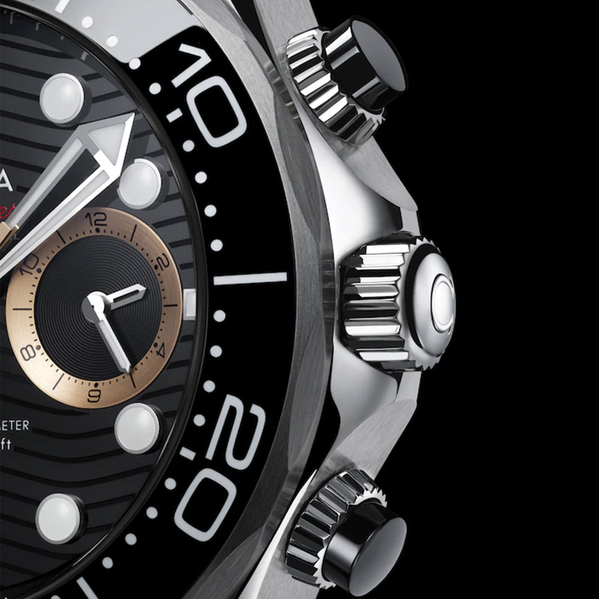 Seamaster Diver 300M Co-Axial Chronograph 44mm 007 First Light variant Pursuit