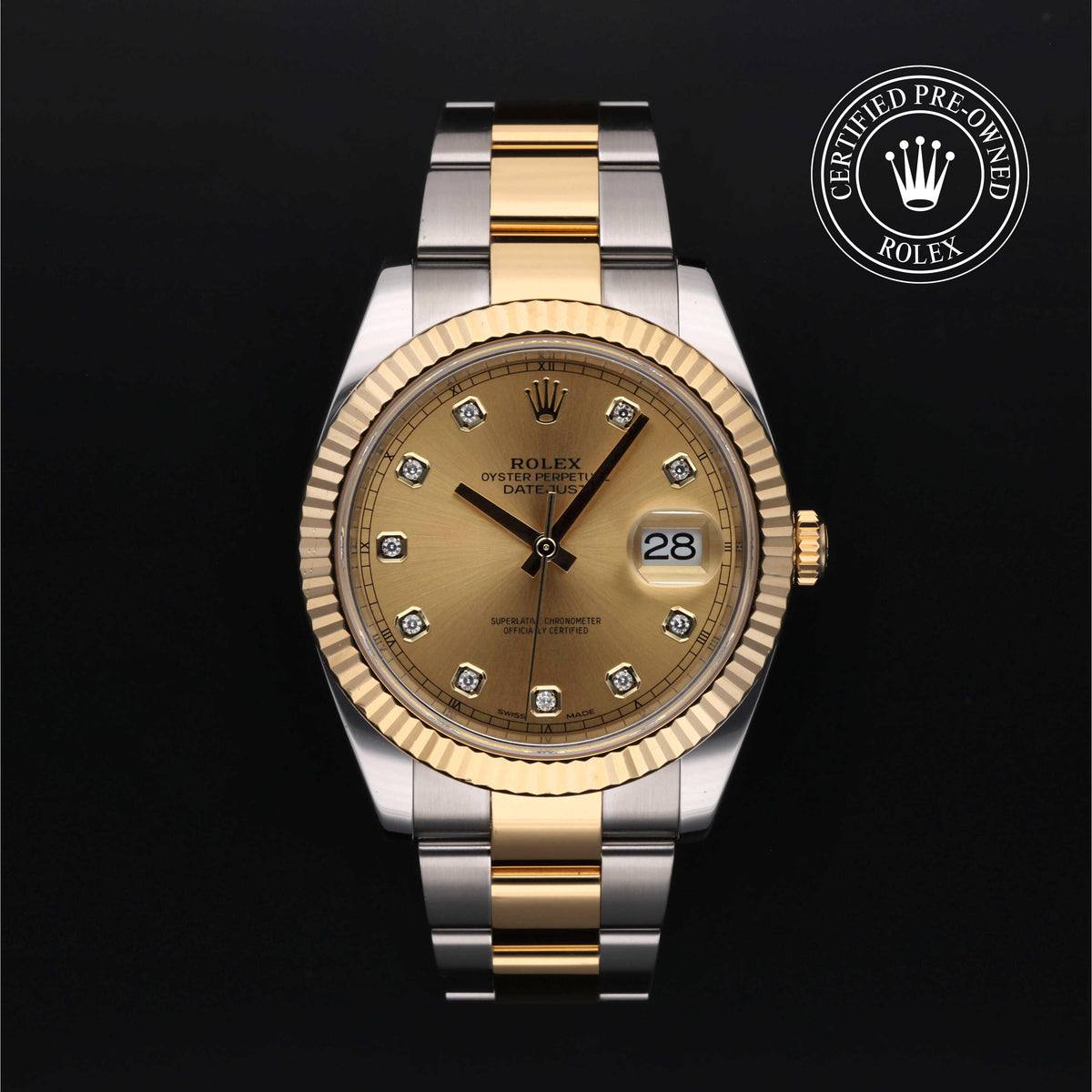 Rolex Certified Pre-Owned Datejust 41mm 126333 318578Y4 simple Pursuit