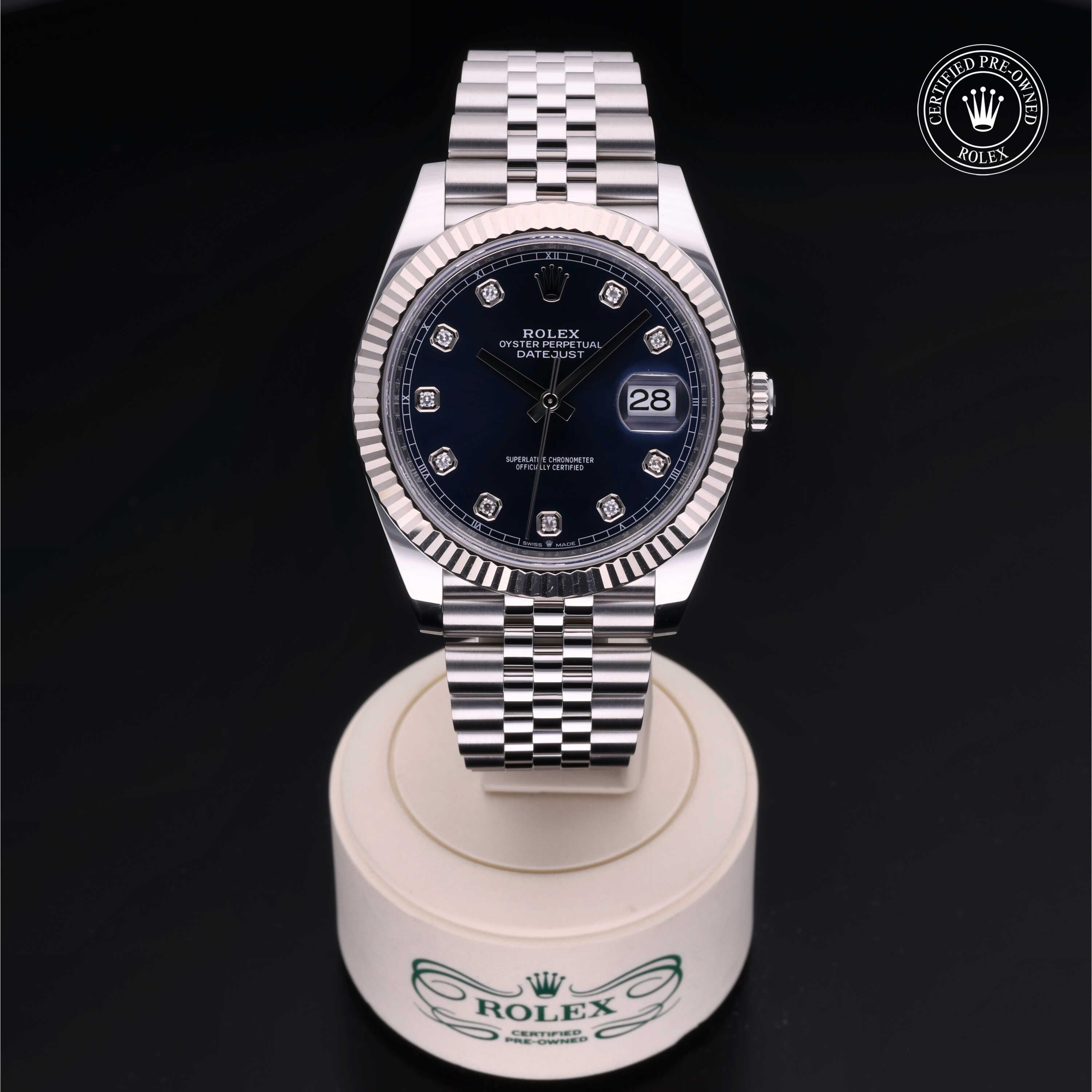 Rolex Certified Pre-Owned Datejust 41mm 126334 C2Y76358 simple Pursuit