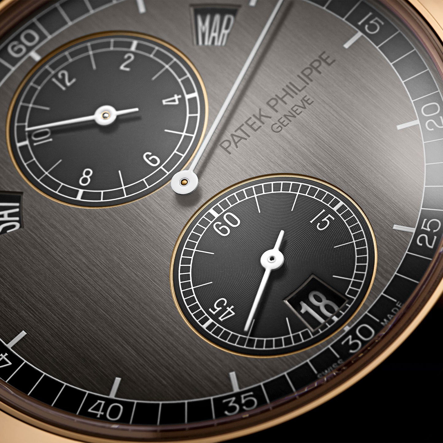 Complications Annual Calendar & Regulator-Style Display 5235/50R-001