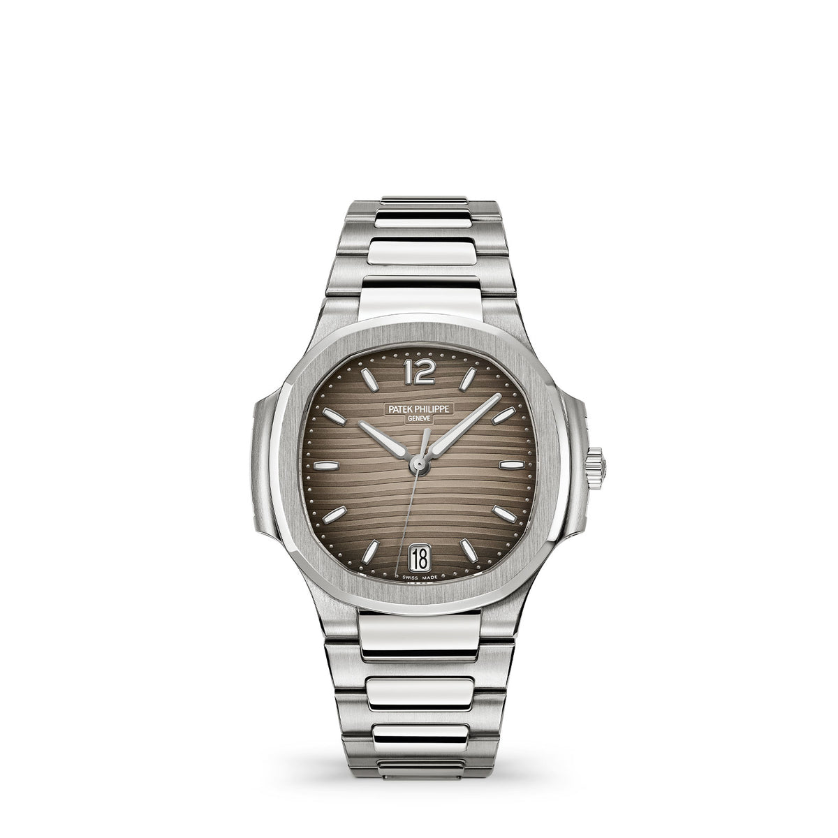 Nautilus Date & Sweep Seconds 7118/1A-011 simple Pursuit