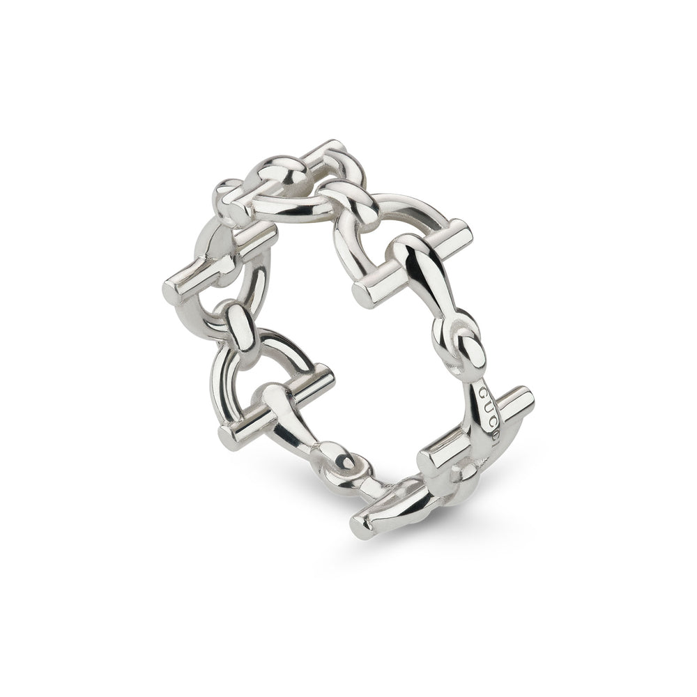 Gucci Staffa Silver Ring 9mm variant Pursuit
