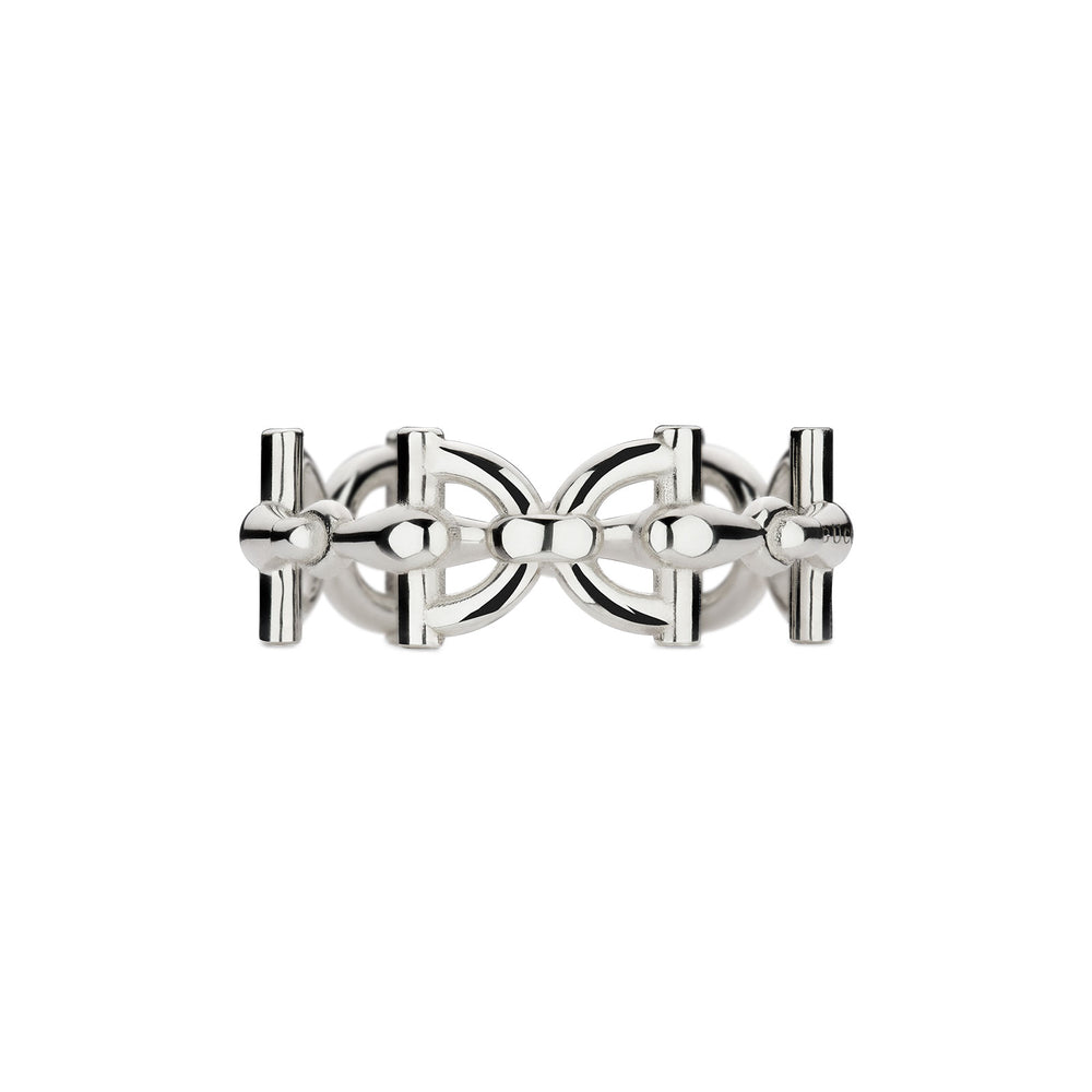 Gucci Staffa Silver Ring 9mm variant Pursuit