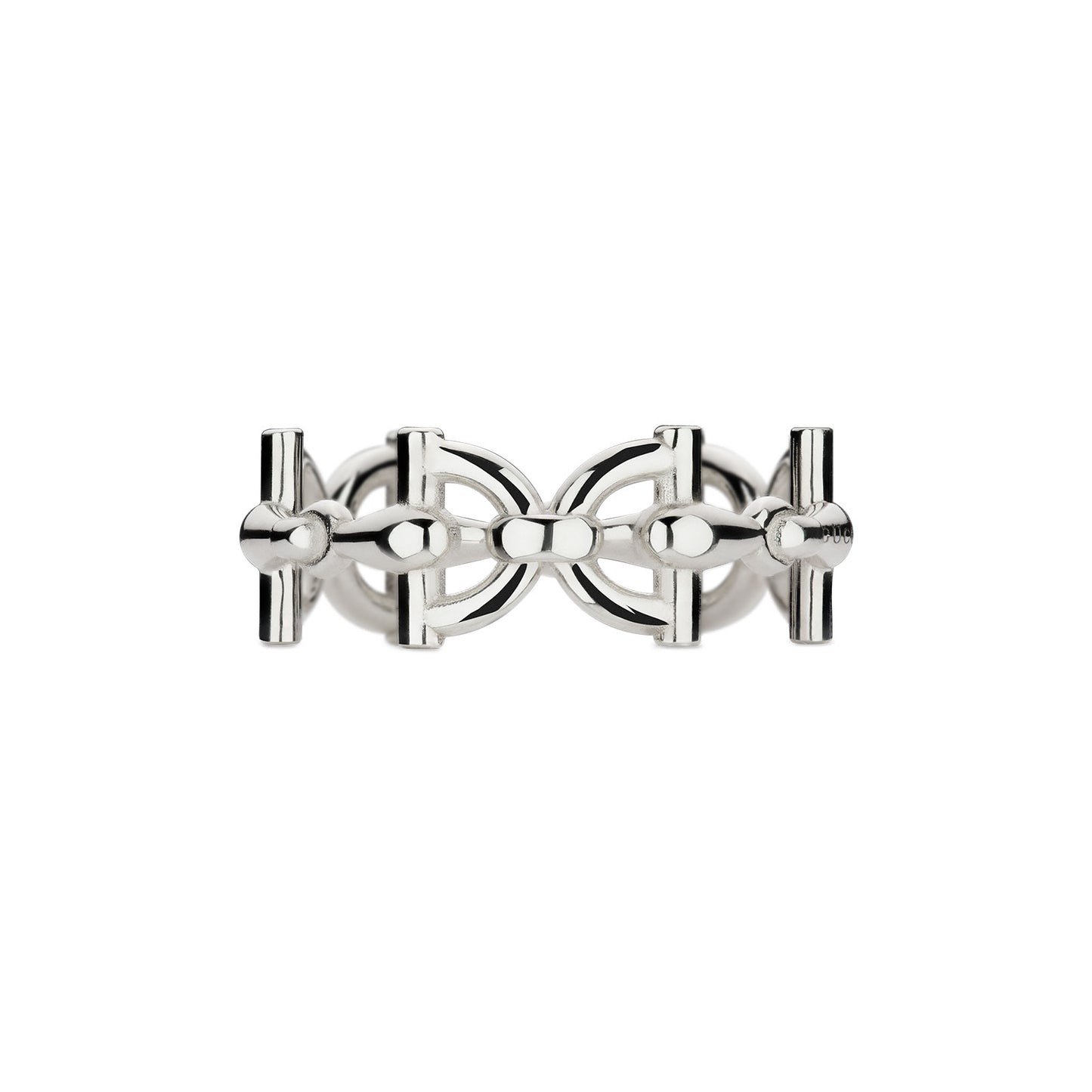Gucci Staffa Silver Ring 9mm variant Pursuit