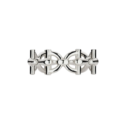 Gucci Staffa Silver Ring 9mm variant Pursuit