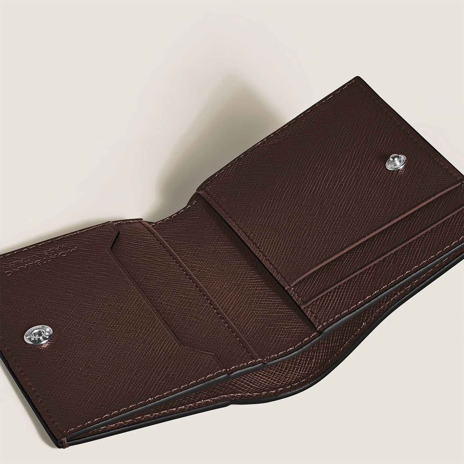 Sartorial Ebony Mini Wallet 4cc simple Pursuit