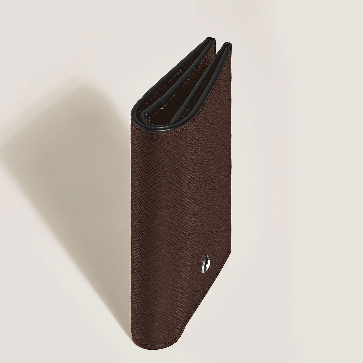 Sartorial Ebony Mini Wallet 4cc simple Pursuit