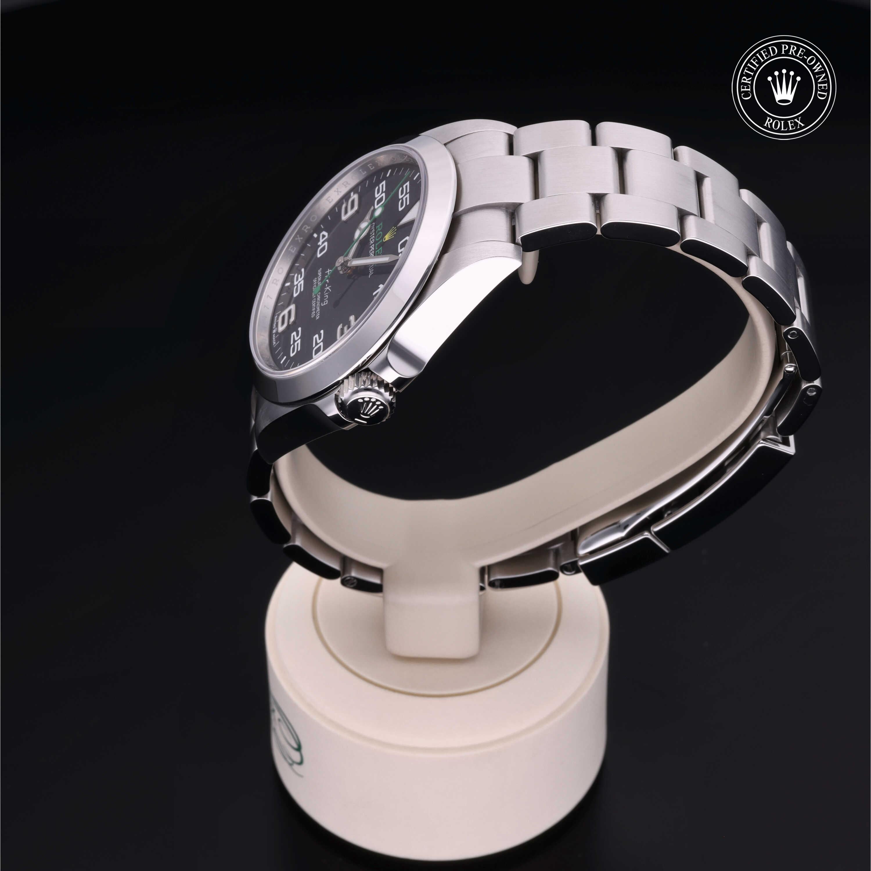 Rolex Certified Pre-Owned Air-King 40mm 126900 9L4T1477 simple Pursuit