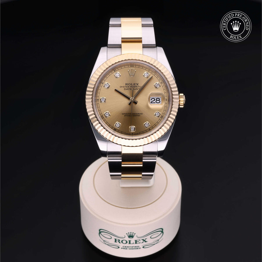 Rolex Certified Pre-Owned Datejust 41mm 126333 04R84721 simple Pursuit