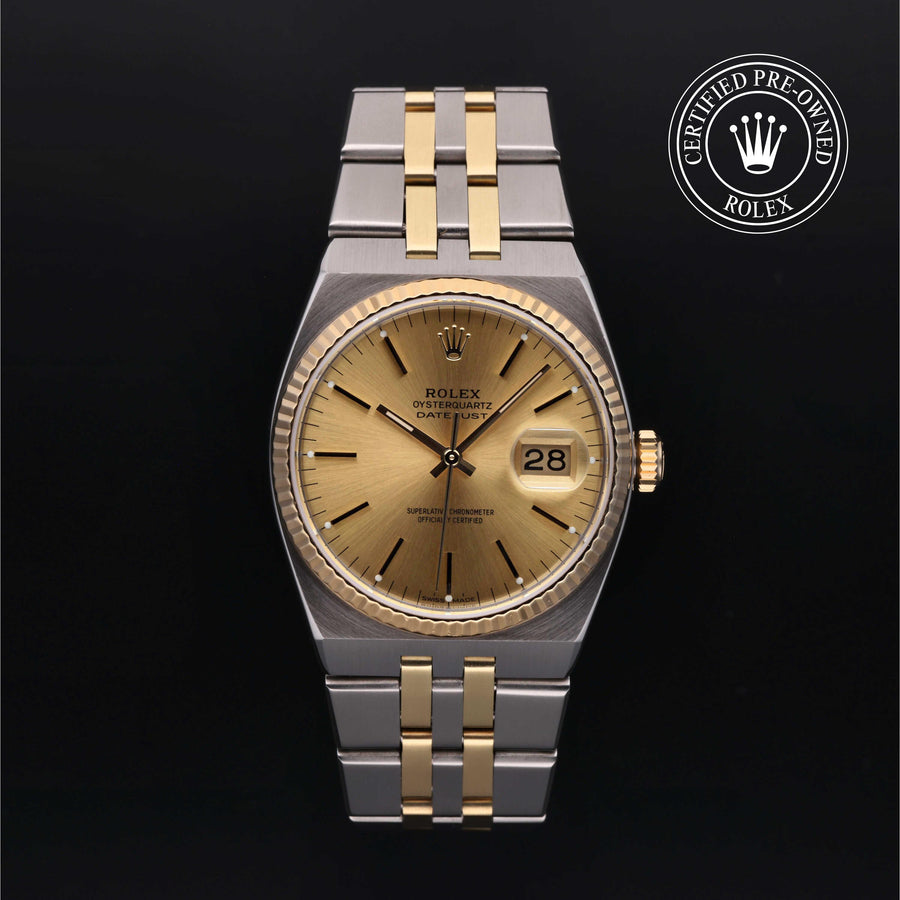 Rolex Certified Pre-Owned Datejust Oysterquartz 36mm 17013 6254431 simple Pursuit
