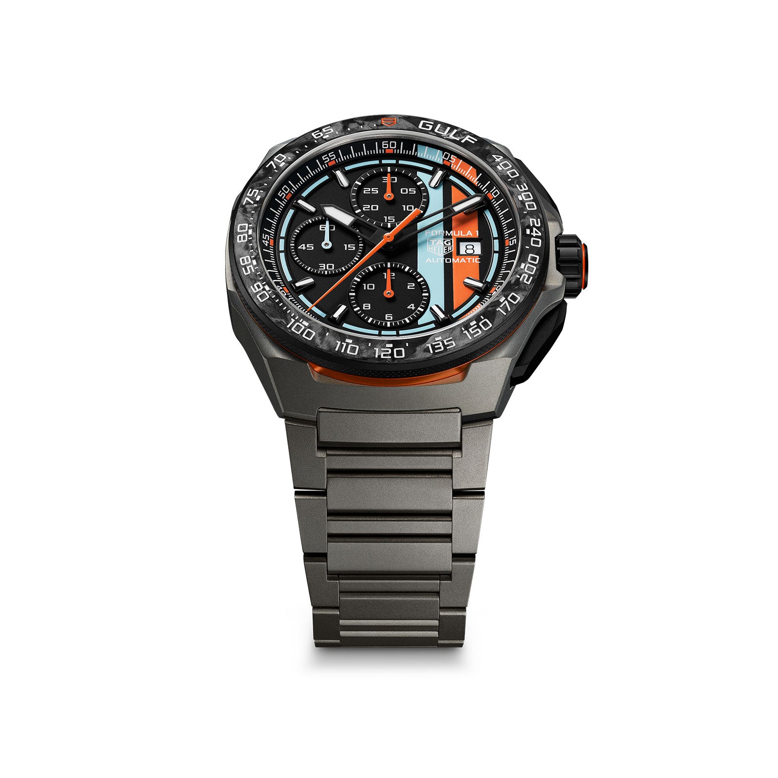 Limited Edition Formula 1 Chronograph X Gulf Calibre 16 Automatic 44mm simple Pursuit