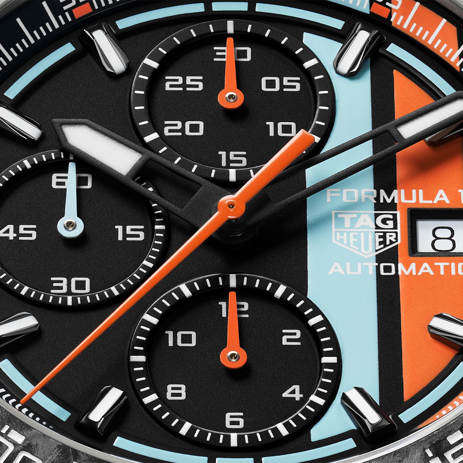 Limited Edition Formula 1 Chronograph X Gulf Calibre 16 Automatic 44mm simple Pursuit
