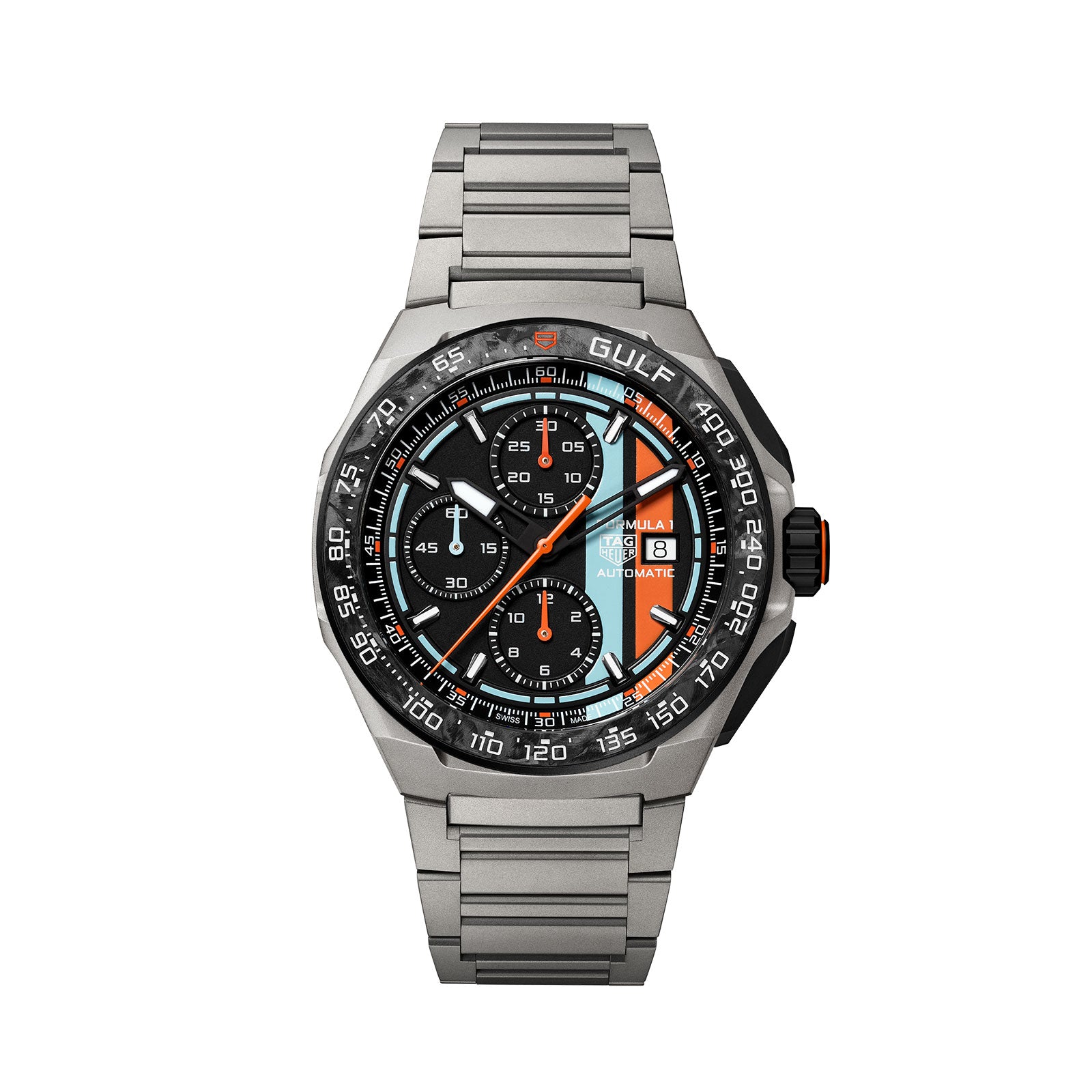 Limited Edition Formula 1 Chronograph X Gulf Calibre 16 Automatic 44mm simple Pursuit