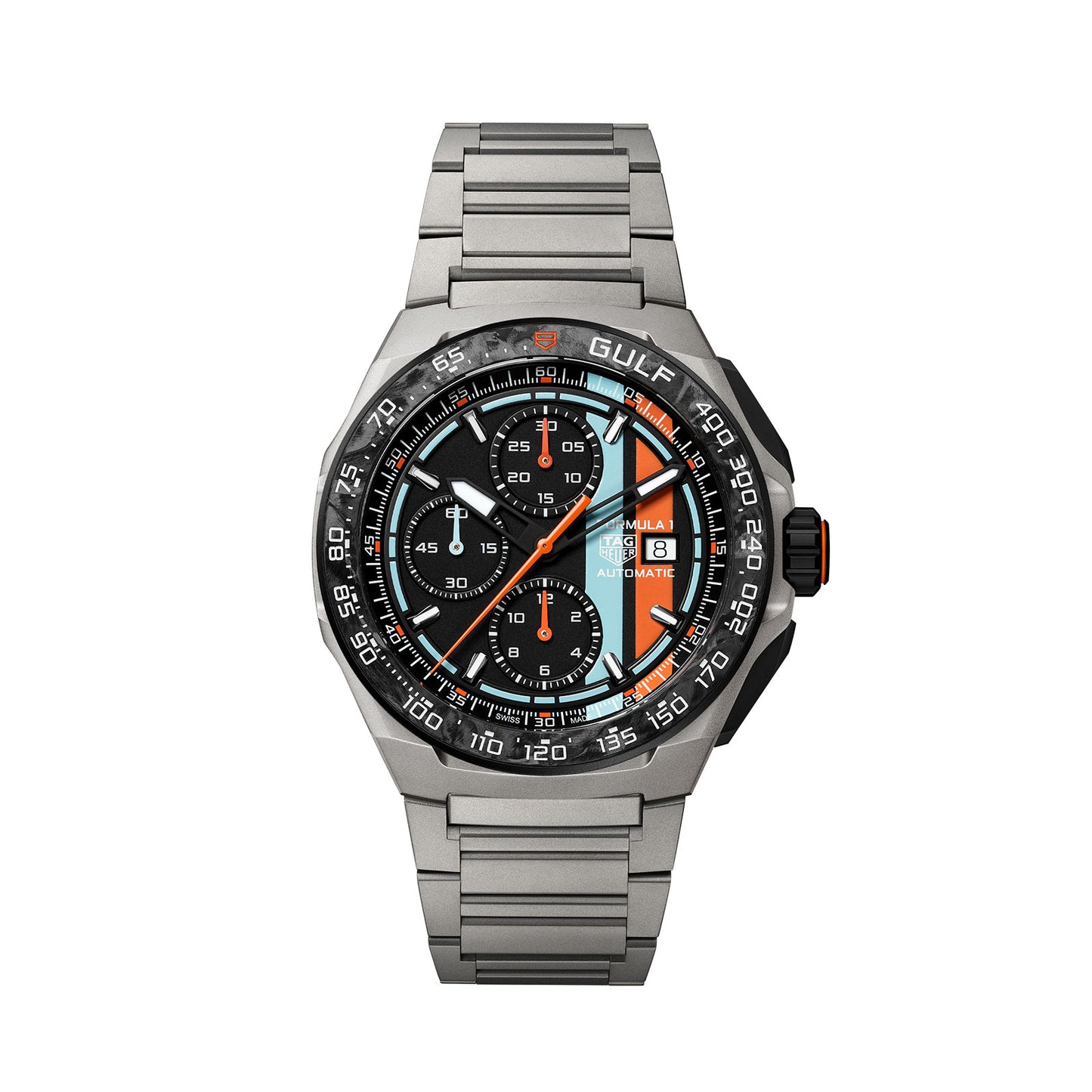 Limited Edition Formula 1 Chronograph X Gulf Calibre 16 Automatic 44mm simple Pursuit