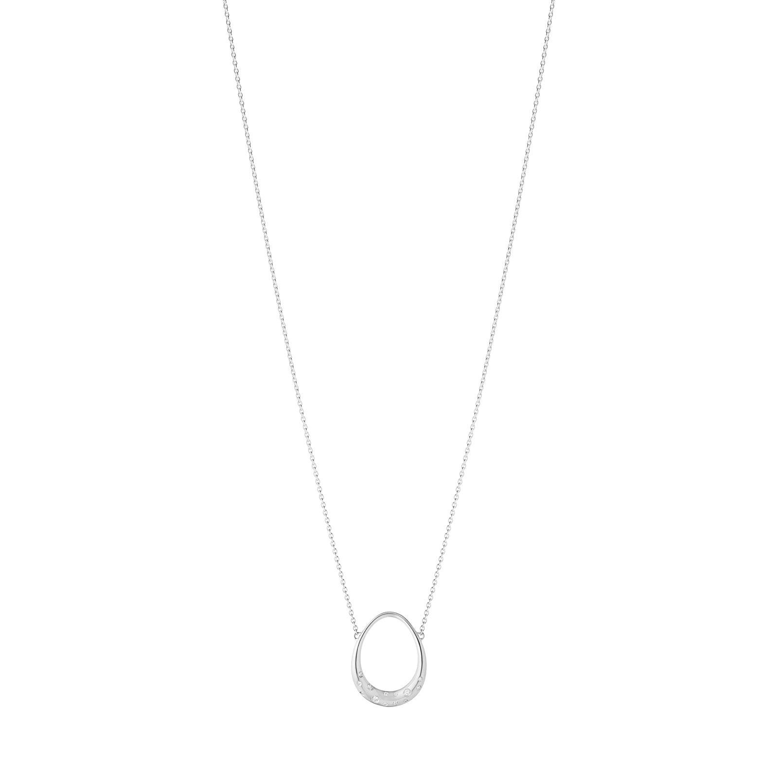 Offspring Silver & Diamond Small Pendant