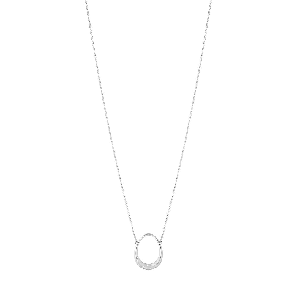 Offspring Silver & Diamond Small Pendant