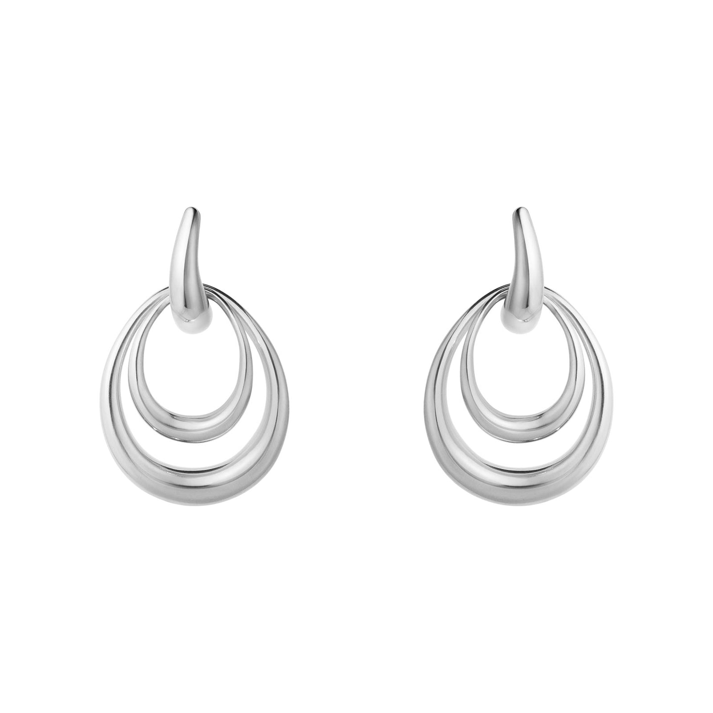 Offspring Silver Medium Earrings simple Pursuit