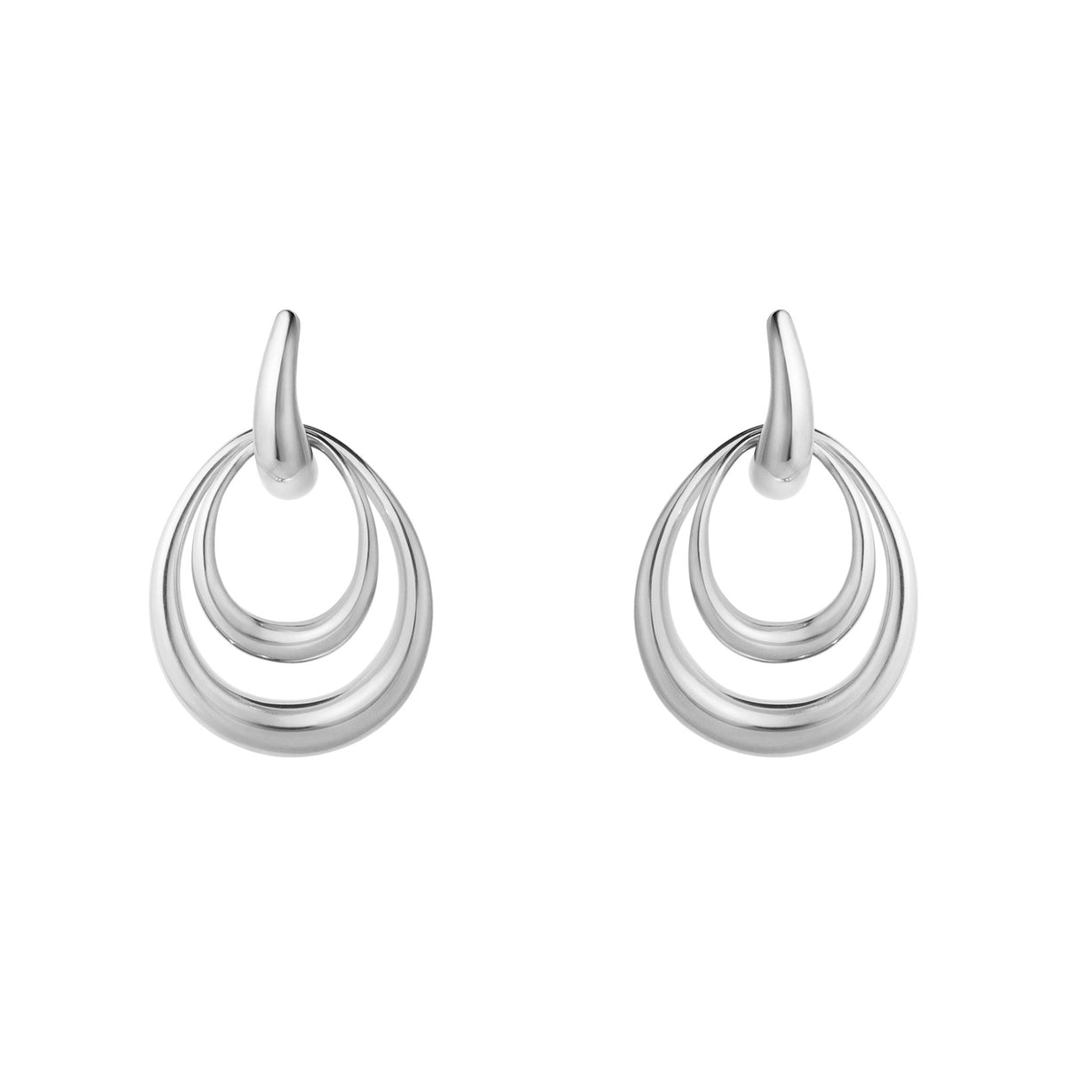 Offspring Silver Medium Earrings simple Pursuit
