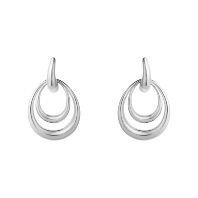 Offspring Silver Medium Earrings simple Pursuit